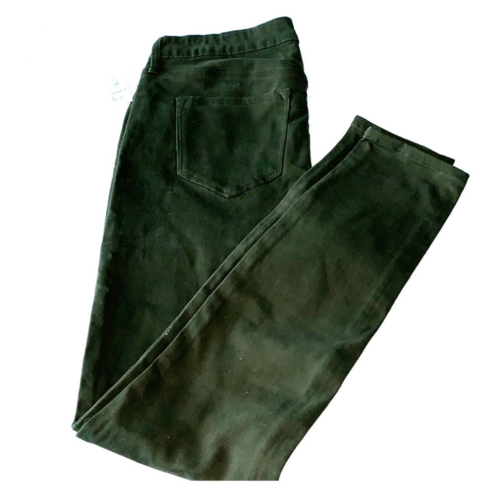 Old Navy green jeans